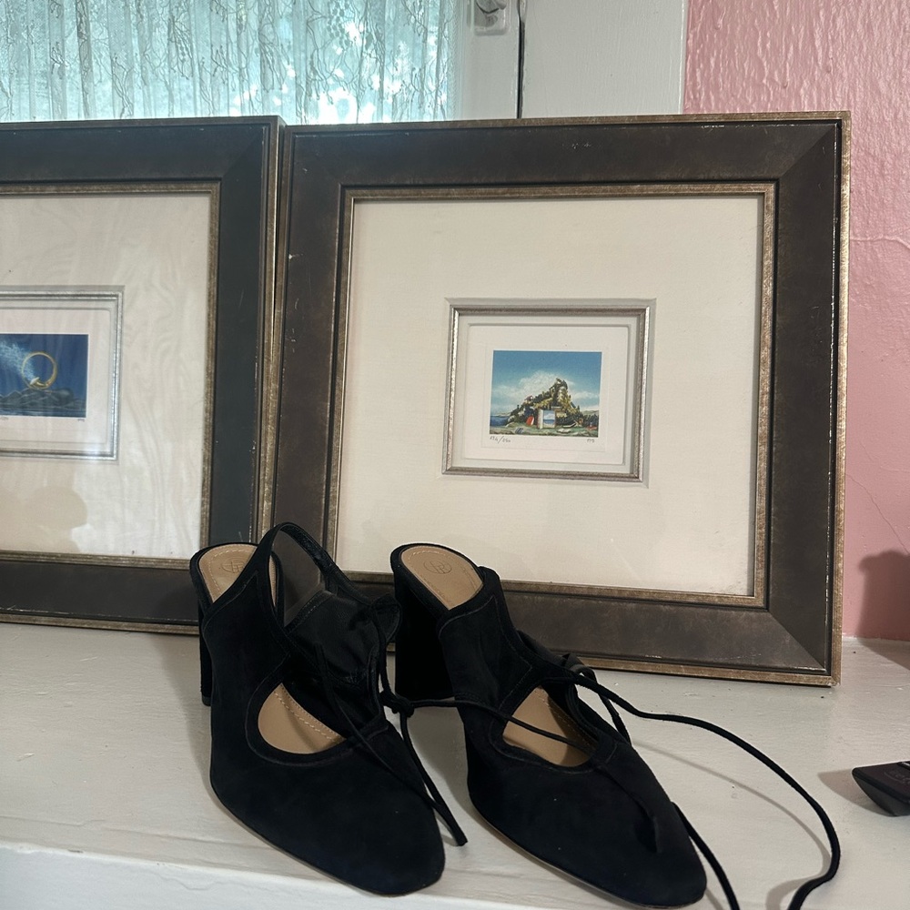 The Row slingback heels